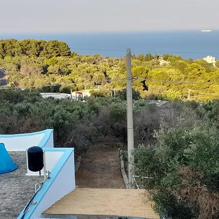 Salento2 -doppio Terrazzo Panoramico Vista Mare Mozzafiato Immersa Nella Natura בית נופש אלסאנו