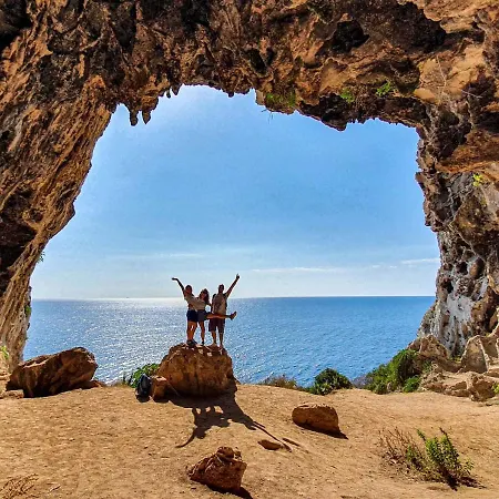 Salento2 -doppio Terrazzo Panoramico Vista Mare Mozzafiato Immersa Nella Natura בית נופש